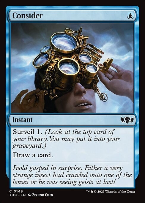 Consider ~ Commander: Tarkir: Dragonstorm [ NM ] [ Magic MTG ]