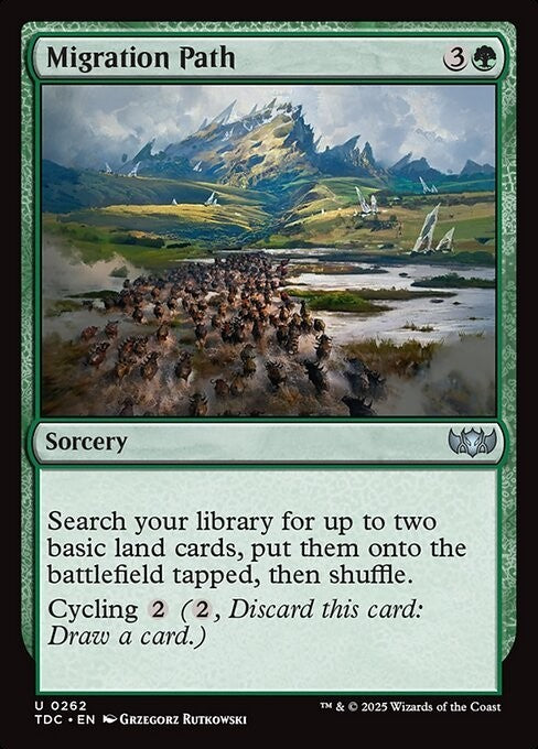 Migration Path ~ Commander: Tarkir: Dragonstorm [ NM ] [ Magic MTG ]