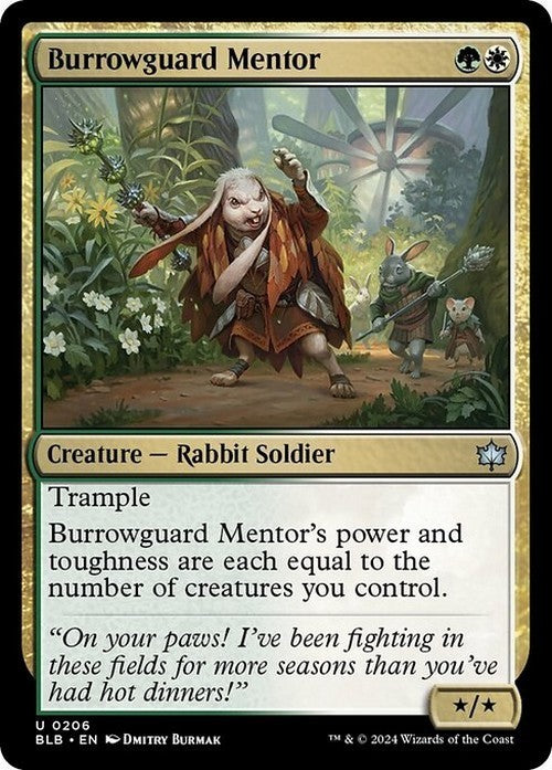 Burrowguard Mentor ~ Bloomburrow [ NearMint ] [ Magic MTG ]