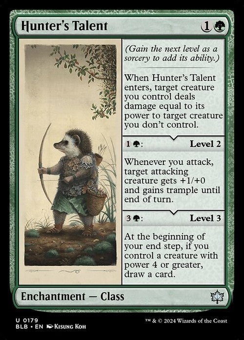 Hunter's Talent ~ Bloomburrow [ NearMint ] [ Magic MTG ]