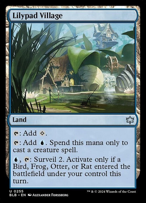 Lilypad Village ~ Bloomburrow [ NearMint ] [ Magic MTG ]