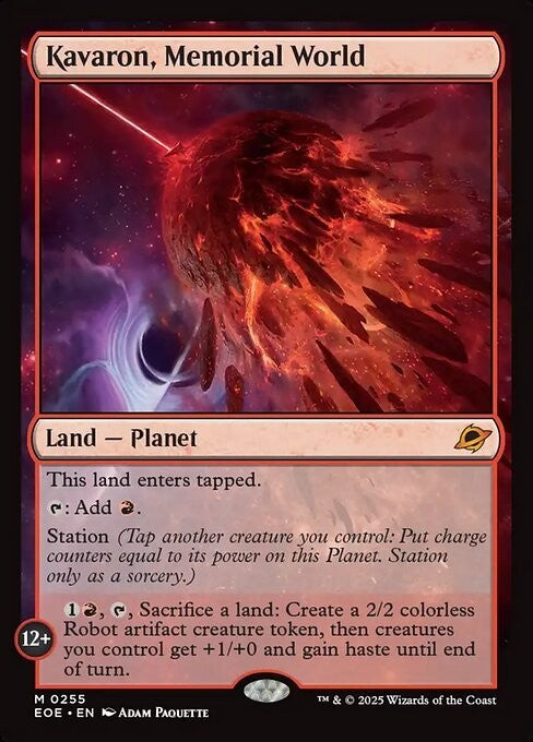 Kavaron, Memorial World ~ Edge of Eternities [ NearMint ] [ Magic MTG ]