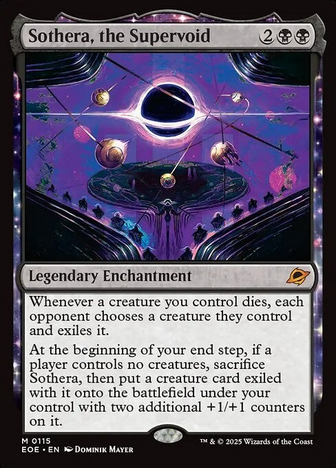 Sothera, the Supervoid ~ Edge of Eternities [ NearMint ] [ Magic MTG ]