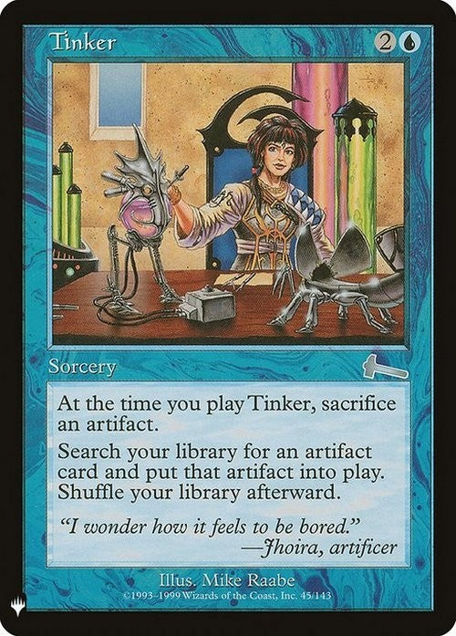 Tinker  ~ Mystery Booster [ NearMint ] [ Magic MTG ]