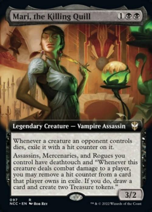 Choose your BORDERLESS / Extended ~ Commander: Streets of New Capenna [ MTG ] - London Magic Traders Ltd