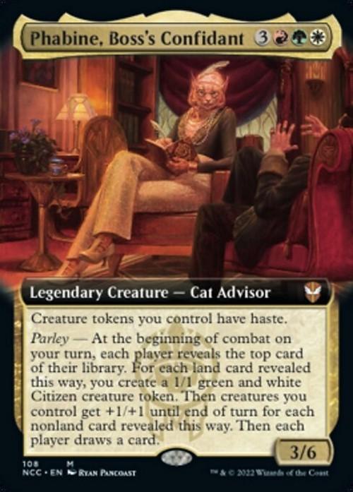 Choose your BORDERLESS / Extended ~ Commander: Streets of New Capenna [ MTG ] - London Magic Traders Ltd