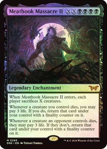 FOIL Meathook Massacre II #293 ~ Duskmourn [ NearMint ] [ Magic MTG ]