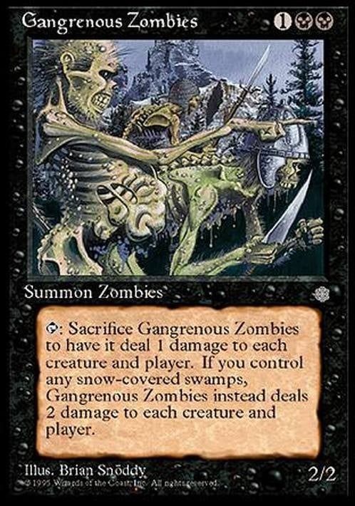 Gangrenous Zombies ~ Ice Age [ Excellent ] [ Magic MTG ]