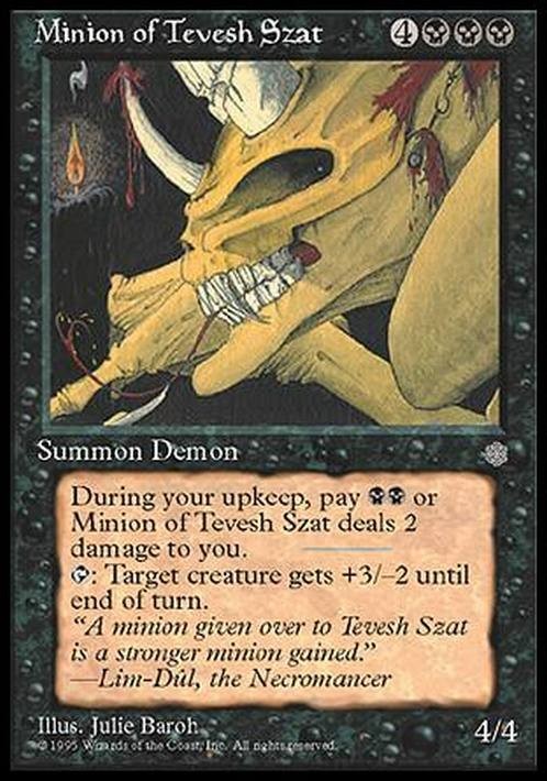 Minion of Tevesh Szat ~ Ice Age [ Excellent ] [ Magic MTG ]