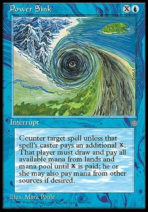 Power Sink ~ Ice Age [ Excellent ] [ Magic MTG ]