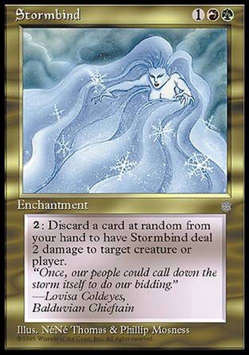 Stormbind ~ Ice Age [ Excellent ] [ Magic MTG ]