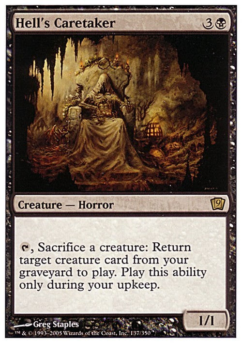 Hell's Caretaker ~ Ninth Edition [ Excellent ] [ Magic MTG ]
