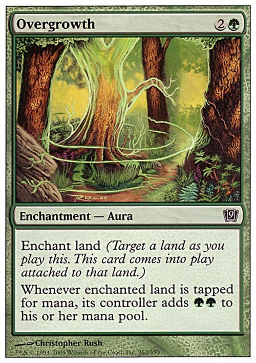 Overgrowth ~ Ninth Edition [ Excellent ] [ Magic MTG ]