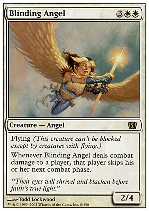 Blinding Angel ~ Eighth Edition [ Excellent ] [ Magic MTG ]