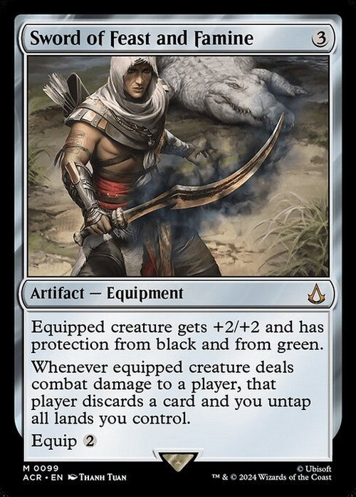 Sword of Feast and Famine ~ Assassin's Creed [ NM ] [ Magic MTG ]