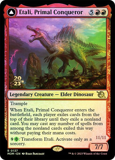 FOIL Etali, Primal Conqueror ~ Prerelease March of the Machine [ EX ] [ MTG ]
