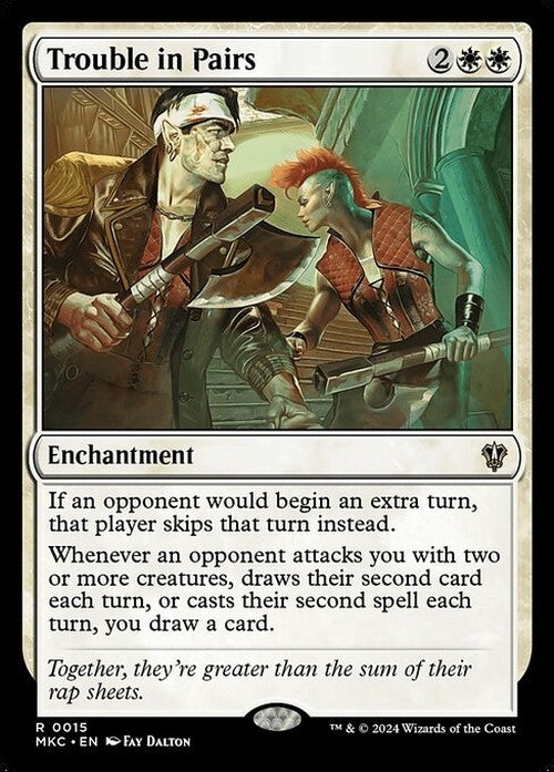 Trouble in Pairs ~ Murders at Karlov Manor [ NM ] [ Magic MTG ]