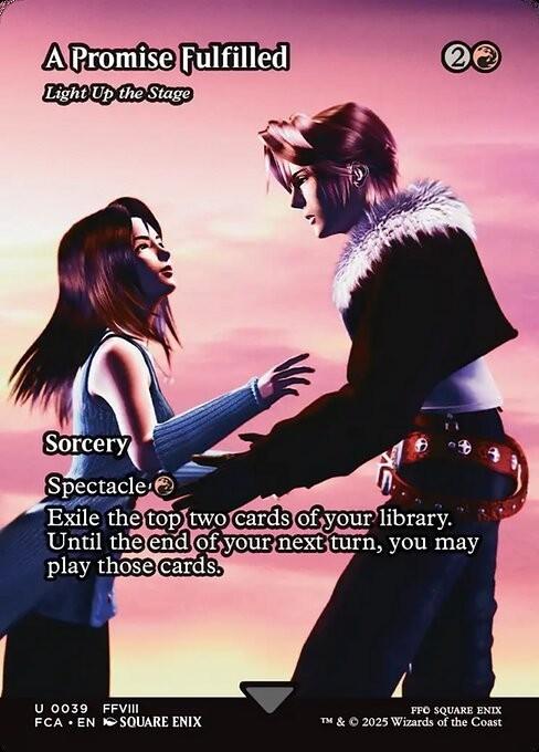 Choose your FOIL Through the Ages ~ Final Fantasy [ NearMint ] [ Magic MTG ]