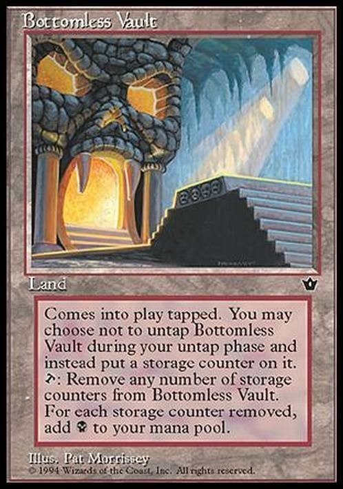 Bottomless Vault ~ Fallen Empires [ Excellent ] [ Magic MTG ]