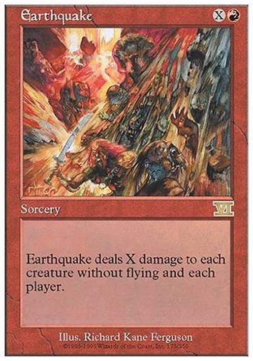 Earthquake ~ Sixth Edition [ Excellent ] [ Magic MTG ]
