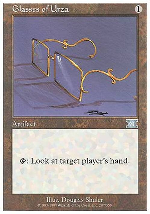 Glasses of Urza ~ Sixth Edition [ Excellent ] [ Magic MTG ]