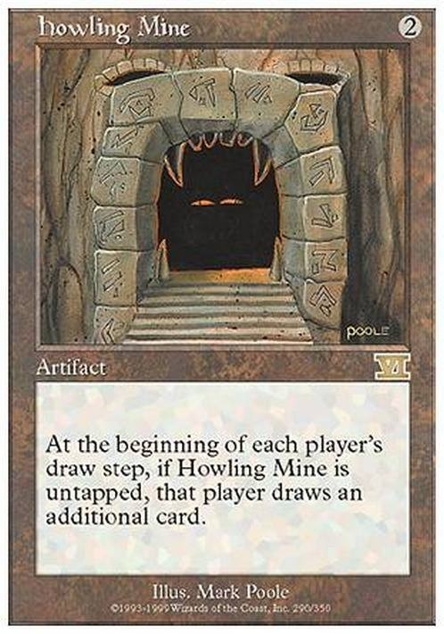 Howling Mine ~ Sixth Edition [ PLAYED ] [ Magic MTG ]