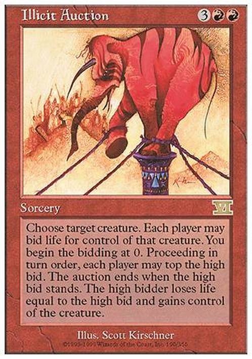 Illicit Auction ~ Sixth Edition [ Excellent ] [ Magic MTG ]