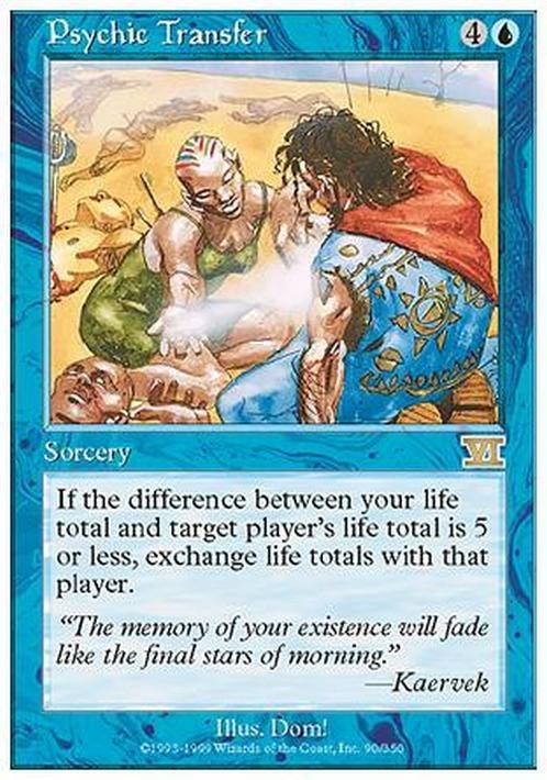 Psychic Transfer ~ Sixth Edition [ Excellent ] [ Magic MTG ]
