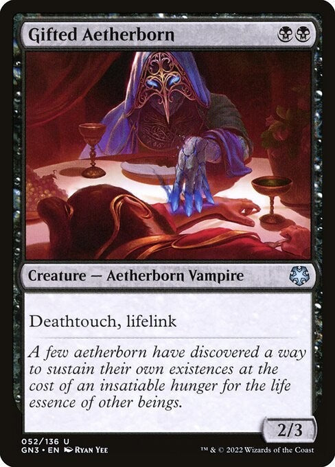 Gifted Aetherborn ~ Game Night: Free For All [ NearMint ] [ Magic MTG ]