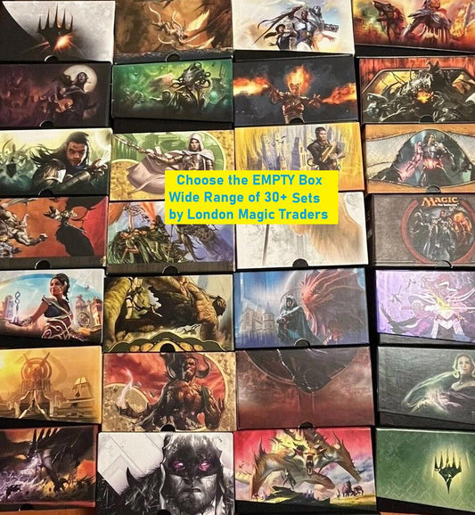 Choose your EMPTY Bundle Box ~ 500ct Fat Packs from 30+ Sets ~ Magic MTG