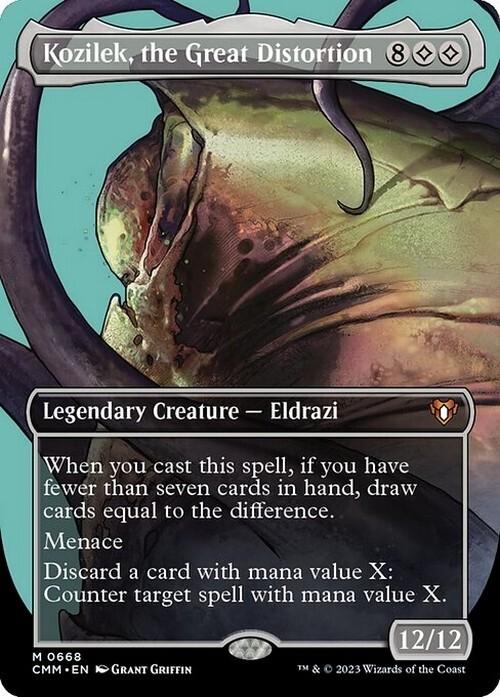 Choose your FOIL Borderless ~ Commander Masters [ NearMint ] [ Magic MTG ]