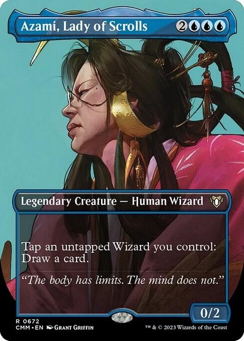 Choose your FOIL Borderless ~ Commander Masters [ NearMint ] [ Magic MTG ]