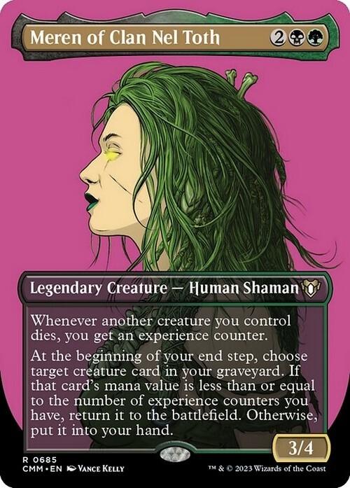 Choose your FOIL Borderless ~ Commander Masters [ NearMint ] [ Magic MTG ]