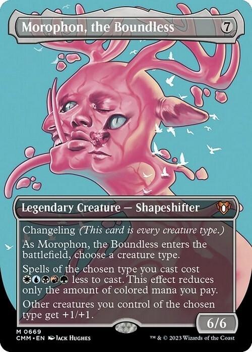 Choose your FOIL Borderless ~ Commander Masters [ NearMint ] [ Magic MTG ]