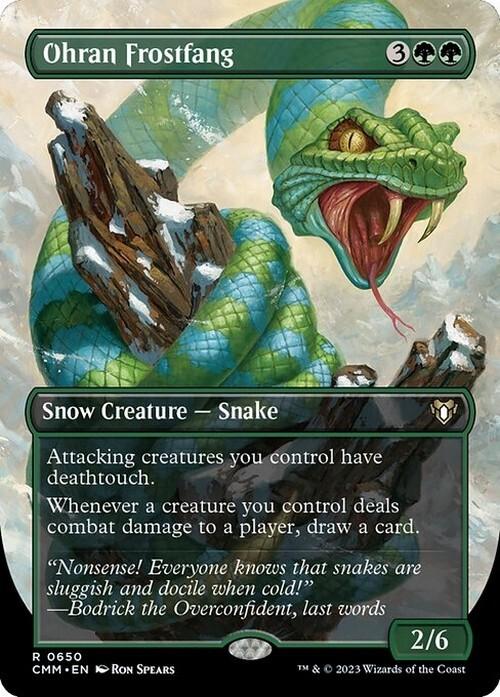 Choose your FOIL Borderless ~ Commander Masters [ NearMint ] [ Magic MTG ]