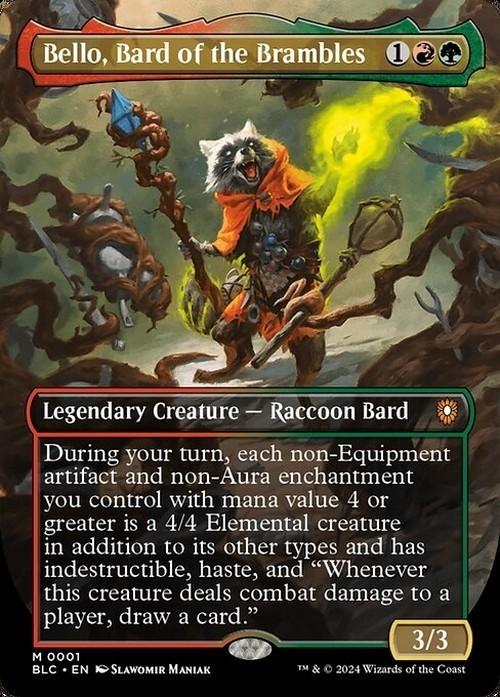 Choose your BORDERLESS / Extended ~ Commander: Bloomburrow [ NM ] [ Magic MTG ] - London Magic Traders Ltd