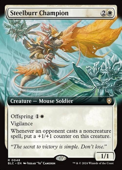Choose your BORDERLESS / Extended ~ Commander: Bloomburrow [ NM ] [ Magic MTG ] - London Magic Traders Ltd