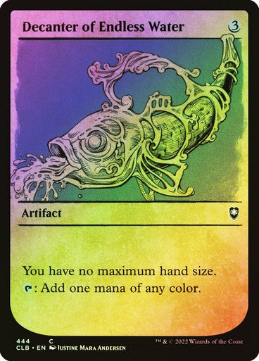 FOIL SHOWCASE Decanter of Endless Water ~ Commander Legends 2 [ NM ] [ MTG ]