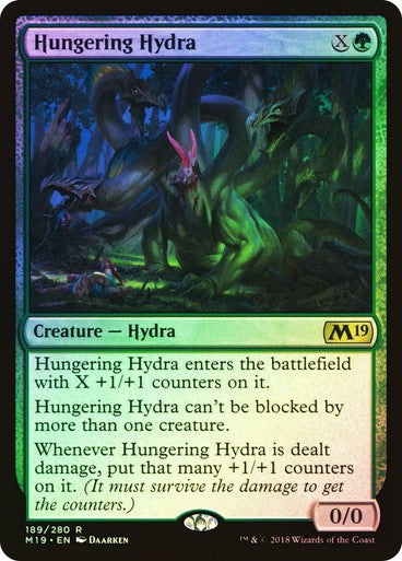 FOIL Hungering Hydra ~ Core 2019 [ NearMint ] [ Magic MTG ]
