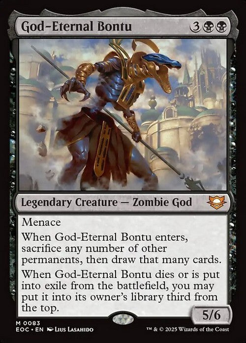 God-Eternal Bontu ~ Edge of Eternities [ NearMint ] [ Magic MTG ]