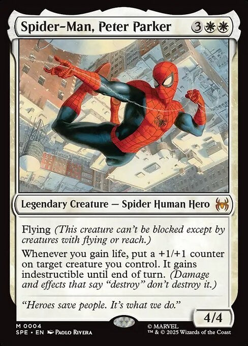 Spider-Man, Peter Parker ~ Spider-Man [ NM ] [ Magic MTG ]