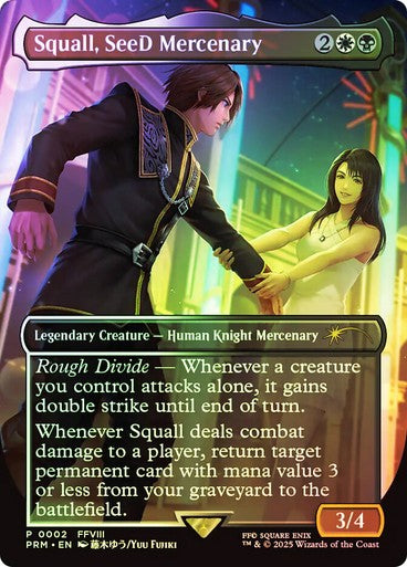 FOIL Squall, SeeD Mercenary ~ Standard Showdown Promos [ NM ] [ Magic MTG ]