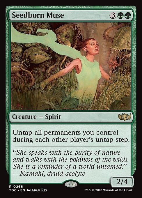 Seedborn Muse ~ Commander: Tarkir: Dragonstorm [ NM ] [ Magic MTG ]