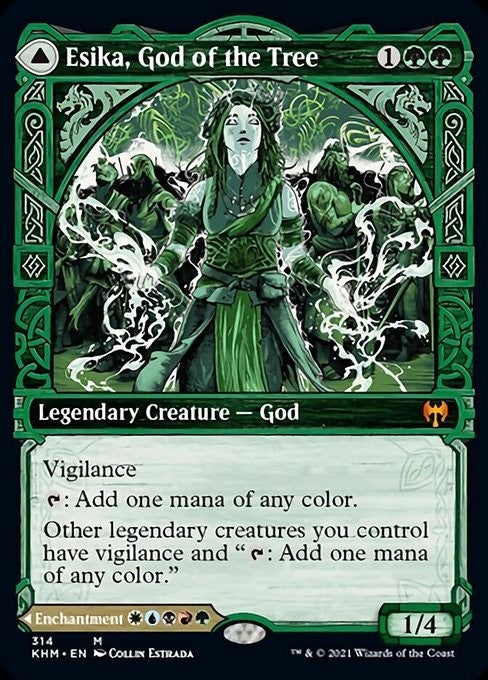 SHOWCASE Esika, God of the Tree ~ Kaldheim [ NM ] [ Magic MTG ]