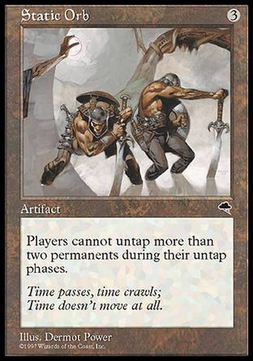 Static Orb ~ Tempest [ PLAYED ] [ Magic MTG ]
