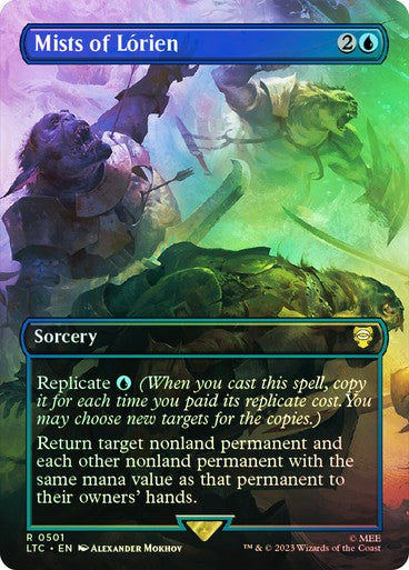 FOIL Mists of Lorien ~ Commander: The Lord of the Rings [ NM ] [ MTG ]