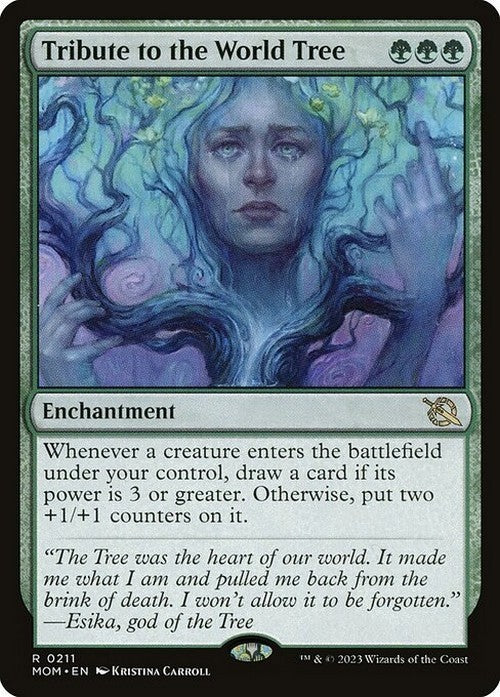 Tribute to the World Tree ~ March of the Machine [ NM ] [ Magic MTG ]