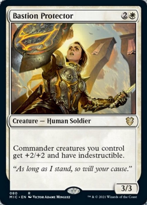 Bastion Protector ~ Commander: Midnight Hunt [ NearMint ] [ Magic MTG ]