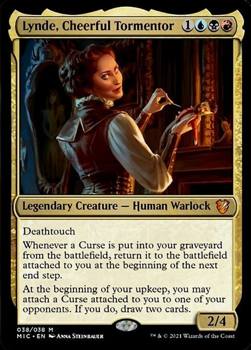 Lynde, Cheerful Tormentor ~ Commander: Midnight Hunt [ NearMint ] [ Magic MTG ]
