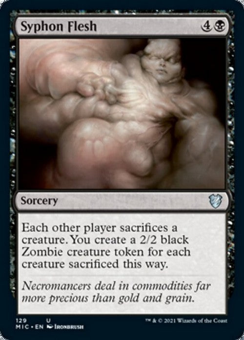 Syphon Flesh ~ Commander: Midnight Hunt [ NearMint ] [ Magic MTG ]